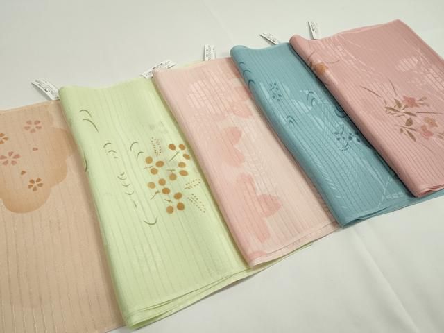 平和屋本店 夏物 和装小物 帯揚げ5枚 正絹 DZAA11152kh5