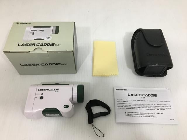 【直営店最安値】 返品OK ゴルフ用品 超 GREENON グリーンオン レーザー距離計 レーザーキャディー GL01 グリーン