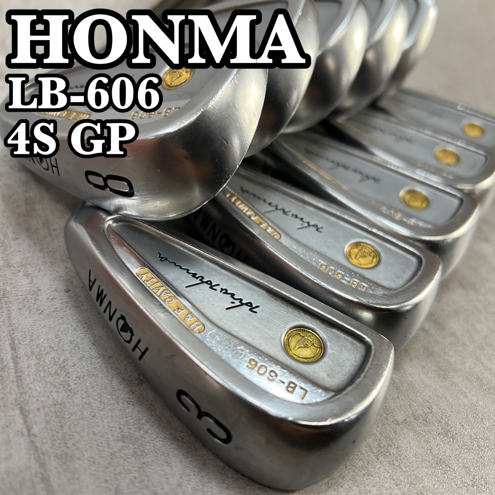 HONMA LB-606アイアンセット 4星 GOLF