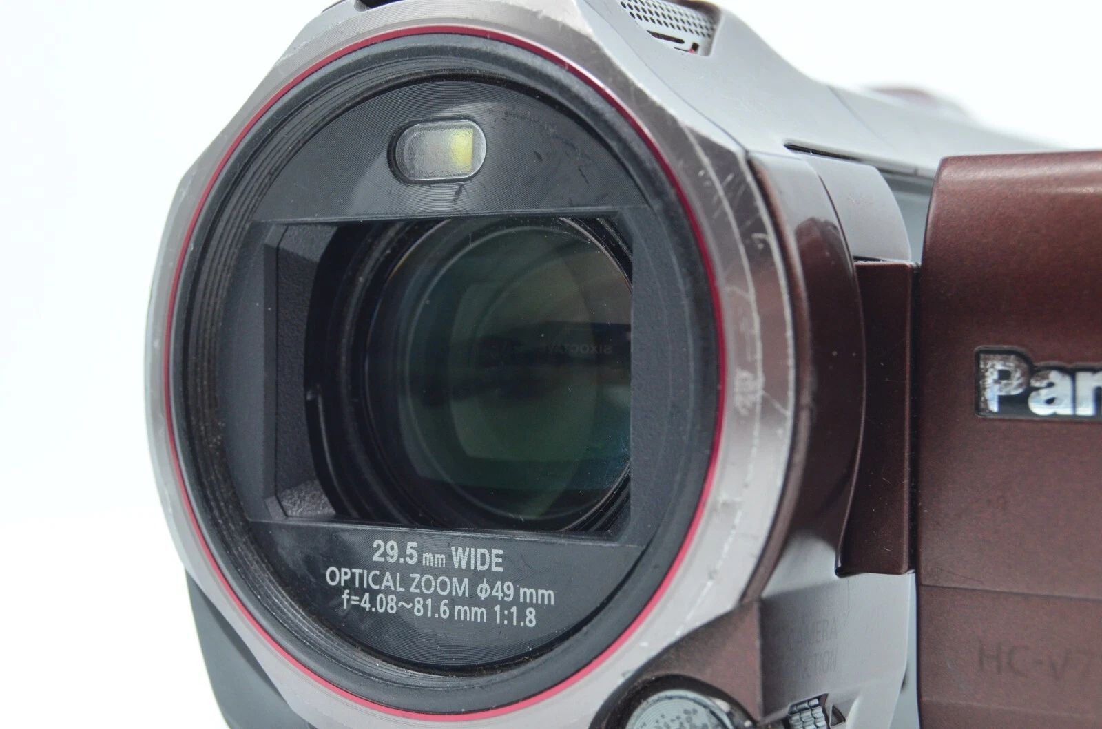 パナソニック ビデオカメラ HC-V750M ブラウン ジャンク品 送料無料】パナソニック ビデオカメラ HC-V750M ブラウン フルHD