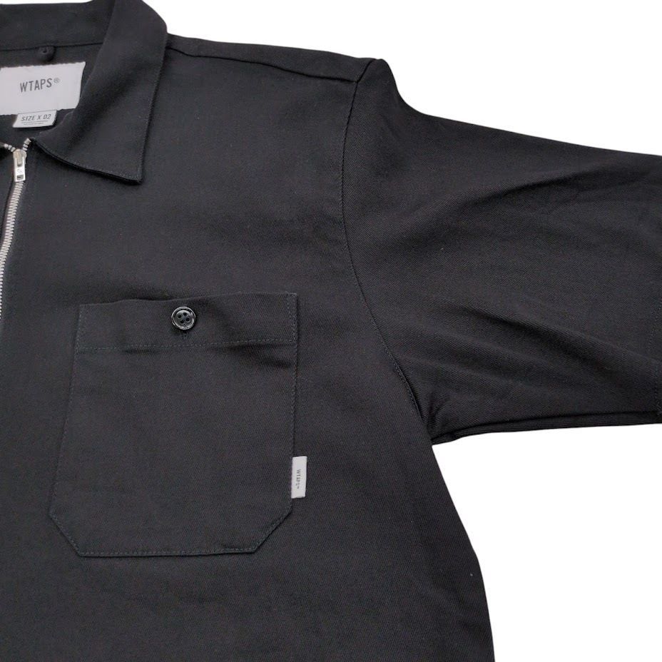 wtaps LS / COTTON. TWILL. TEXTILE ワークシャツ WTAPS WCPO LS SHIRT 02 COTTON. FLANNEL.TEXTILE 221TQDT-SHM02