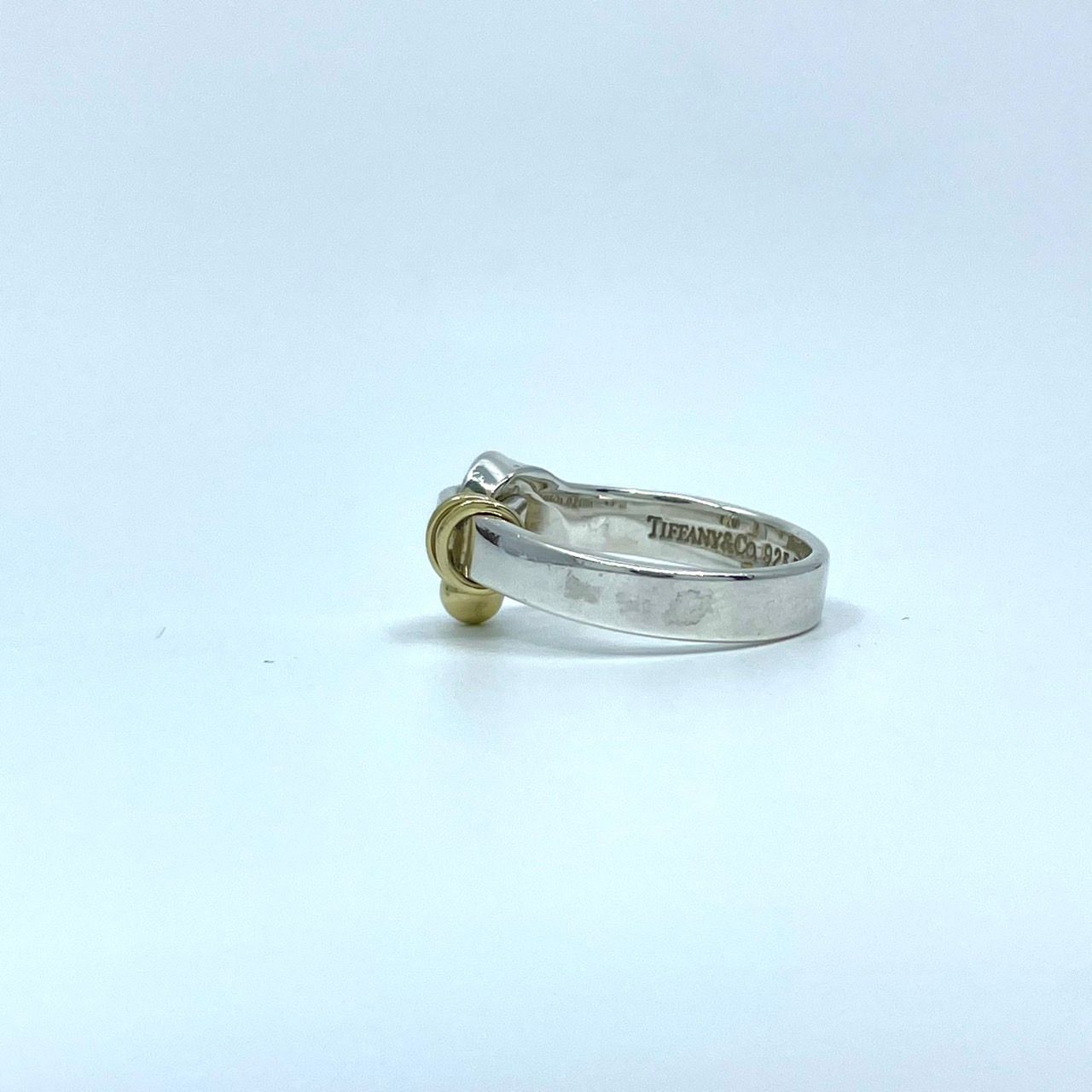 美品 TIFFANY &Co. ティファニー フック＆アイ 指輪 リング 11号