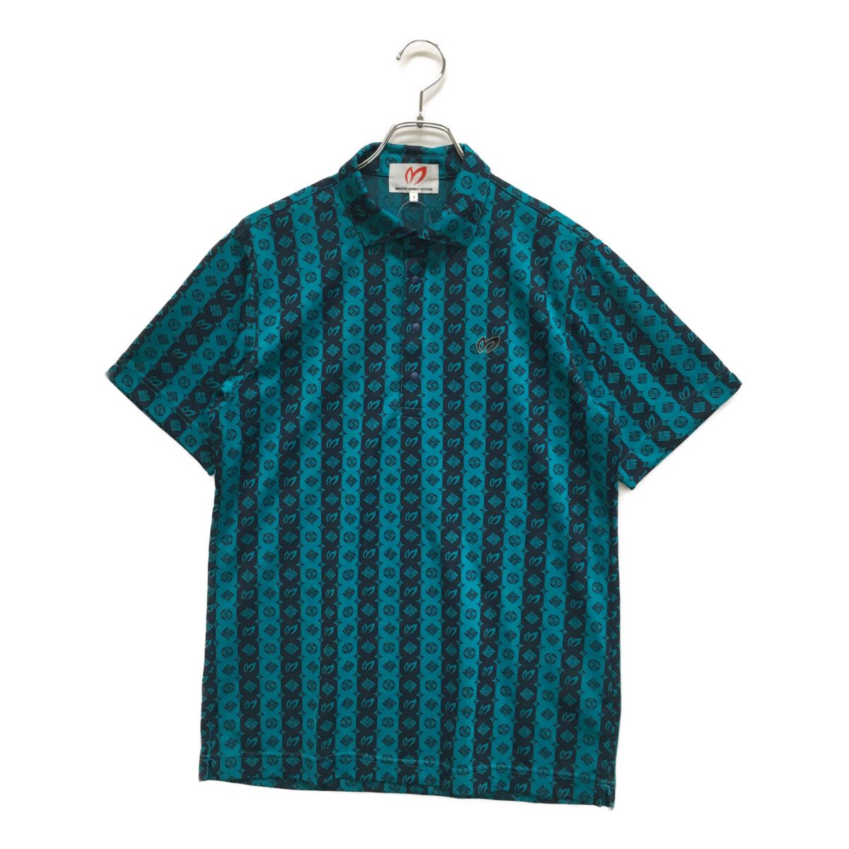 新品【MASTER BUNNY EDITION】モノグラム柄　半袖ポロシャツ メンズ マスターバニーエディション MASTER BUNNY EDITION 半袖