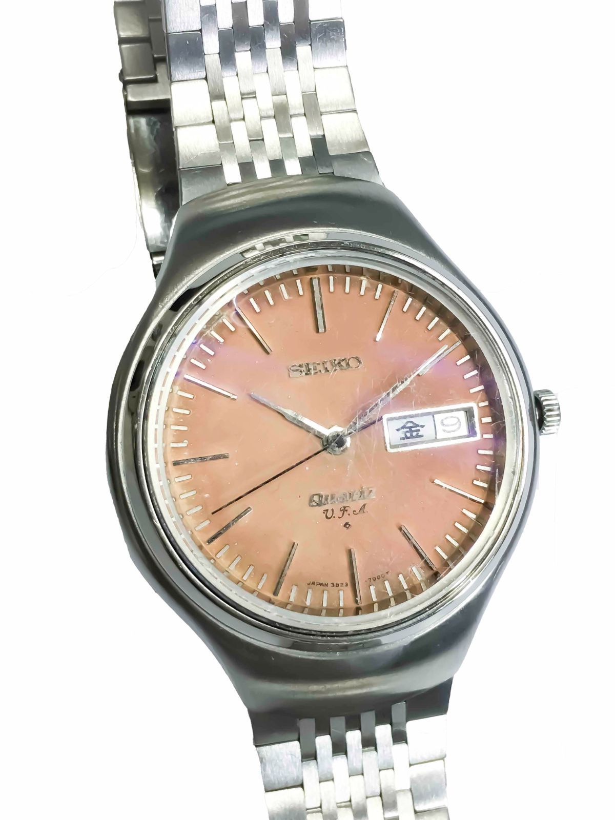 SEIKO 3823-7001 V.F.A 稼働品 38クォーツ - 腕時計(アナログ)