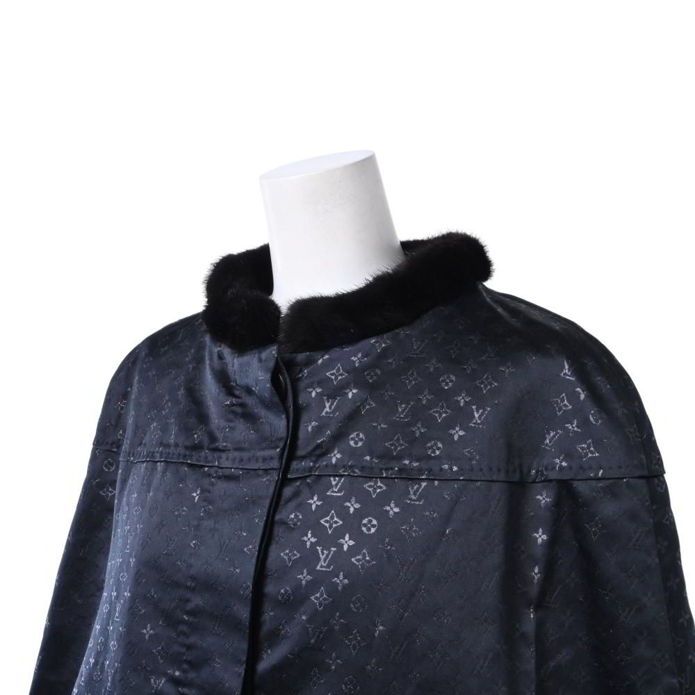 LOUIS VUITTON ライナー付き モノグラム シルク ボレロ ケープ - メルカリ 