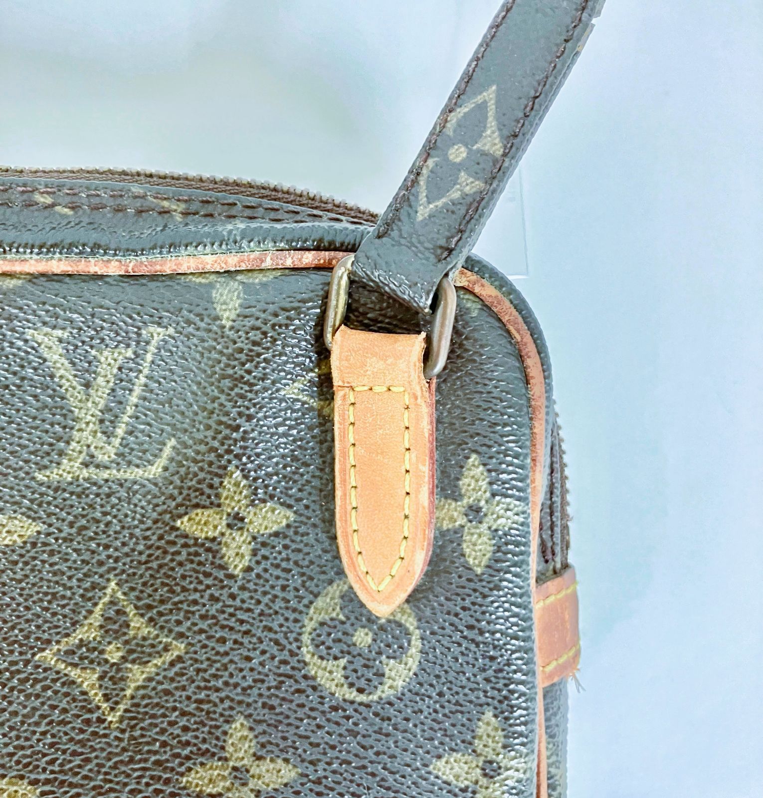 F1719】中古品 ジャンク品 Louis Vuitton ルイヴィトン モノグラム マルリーバンドリエール ショルダーバッグ M51828 884  TH リペア歴有り LV ショルダー バッグ ブランド古着 ブランド リユース 古着 - メルカリ