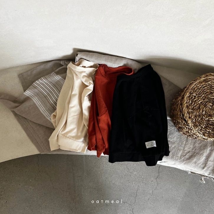 oatmeal / basic autumn sweatshirts (XS) - メルカリ