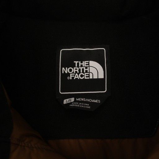 ザノースフェイス THE NORTH FACE ダウンベスト ジャケット ジップアップ ロゴ刺繍 L グレー NF0A35EA |BM