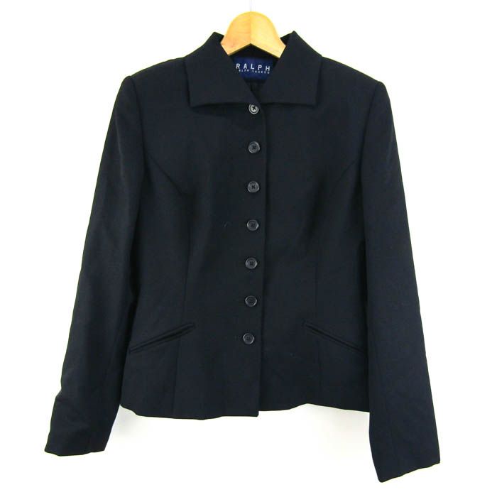 レア✨ラルフローレン✨燕尾服スタイル　ウールジャケット　ブラック　黒　サイズ２ レア✨ラルフローレン✨燕尾服スタイル ウールジャケット