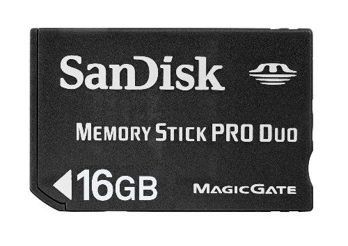 SanDisk MemoryStick Pro Duo 16GB SDMSPD-016G-J95