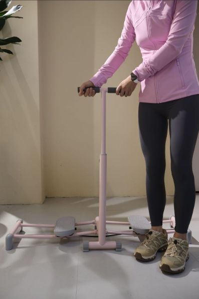 1台の2-in-1レッグエクササイズマシン