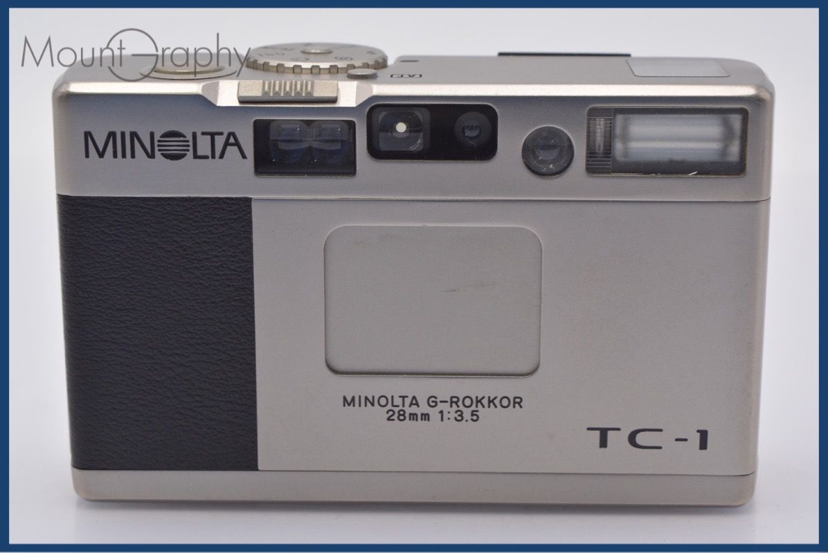 特別 ミノルタ MINOLTA TC-1 28mm F3.5 同梱可 7896