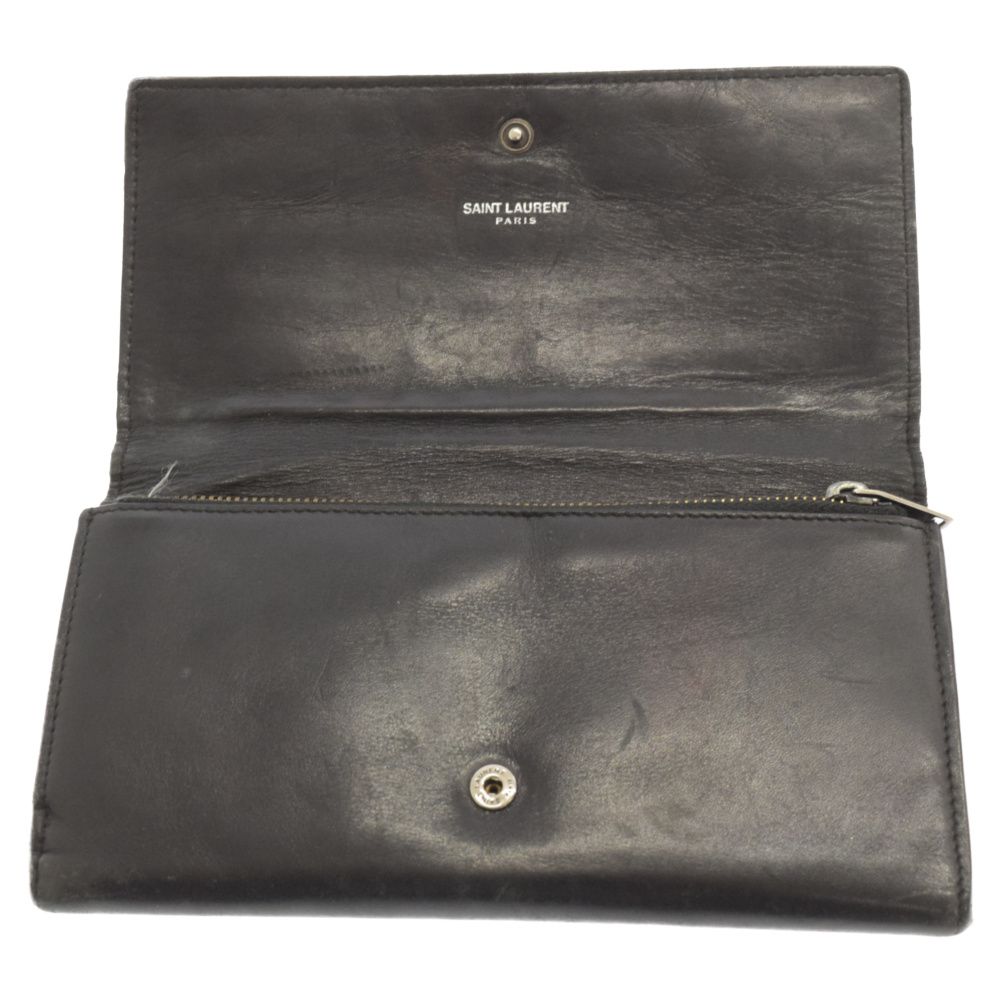 SAINT LAURENT サンローラン スタッズロングウォレット SAINT LAURENT サンローラン スタッズロングウォレット