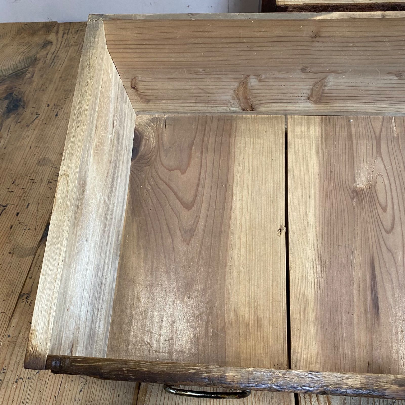 アンティーク チェスト 箪笥 ローボード テレビ台 昭和レトロ 無垢材 y161