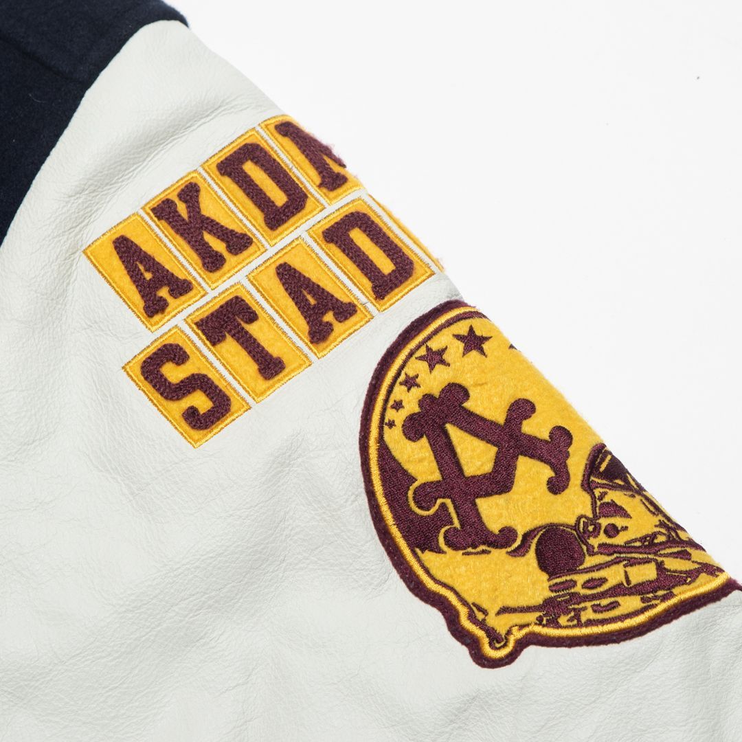 Akademiks Stadium Varsity Jacket アカデミクス - メルカリ