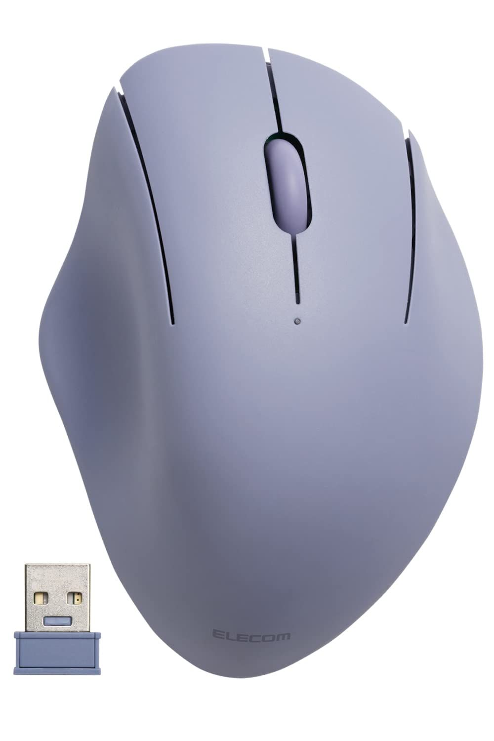 エレコム マウス ワイヤレスマウス SHELLPHA 無線2.4GHz 静音 抗菌 3ボタン ネイビー M-SH10DBSKNV [ネイビー] [単品] [3ボタン]