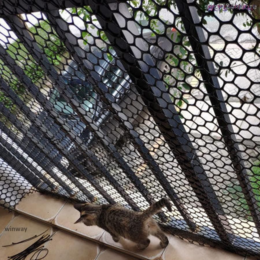  安全ネット 多目的な用途の階段 バルコニー防護 プラスチックメッシュ園芸庭の網 バルコニーネット柔軟なフェンシング草の保護植物バリア植 フェンス 外壁 住宅設備