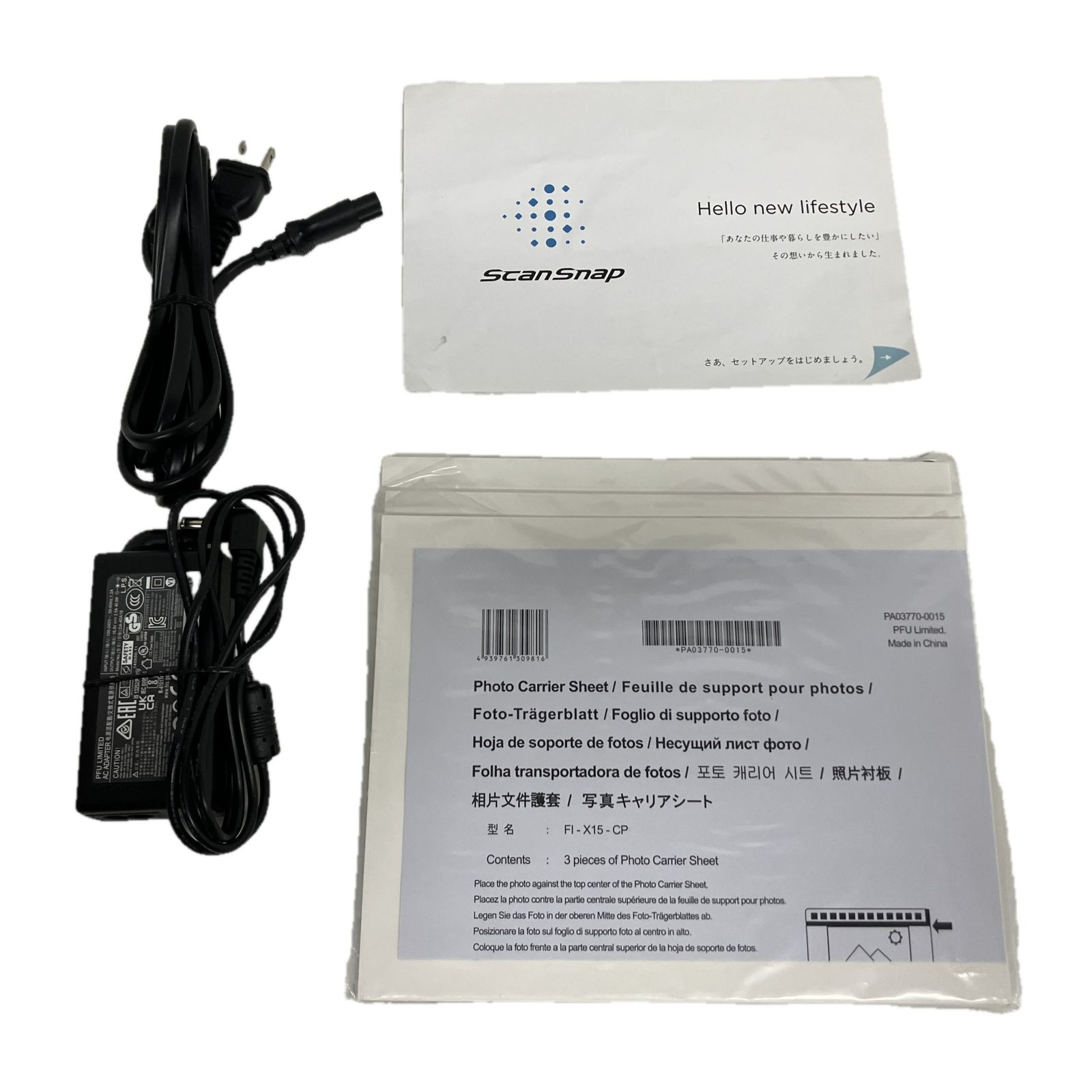 高速スキャン タッチパネル式