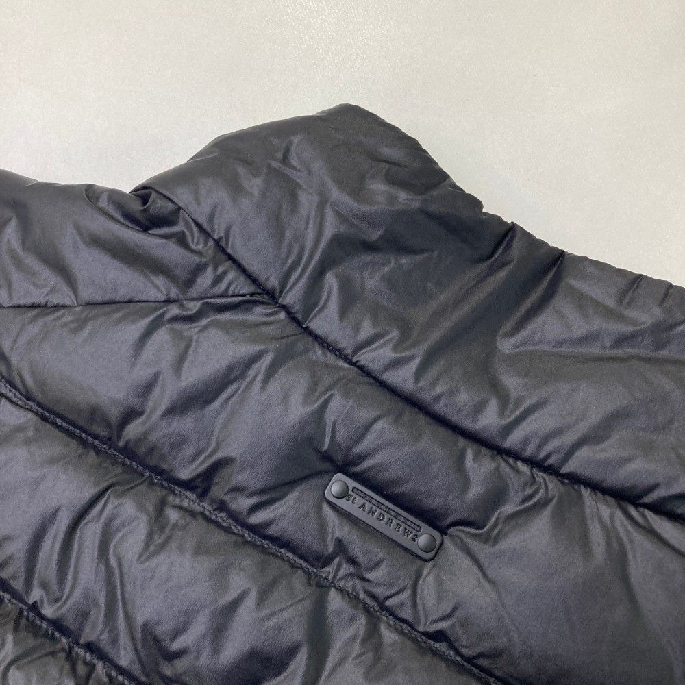 St.ANDREWS セントアンドリュース 中綿ジャケット 軽量 ブラック系 St.ANDREWS セントアンドリュース 中綿ジャケット 軽量 ブラック系