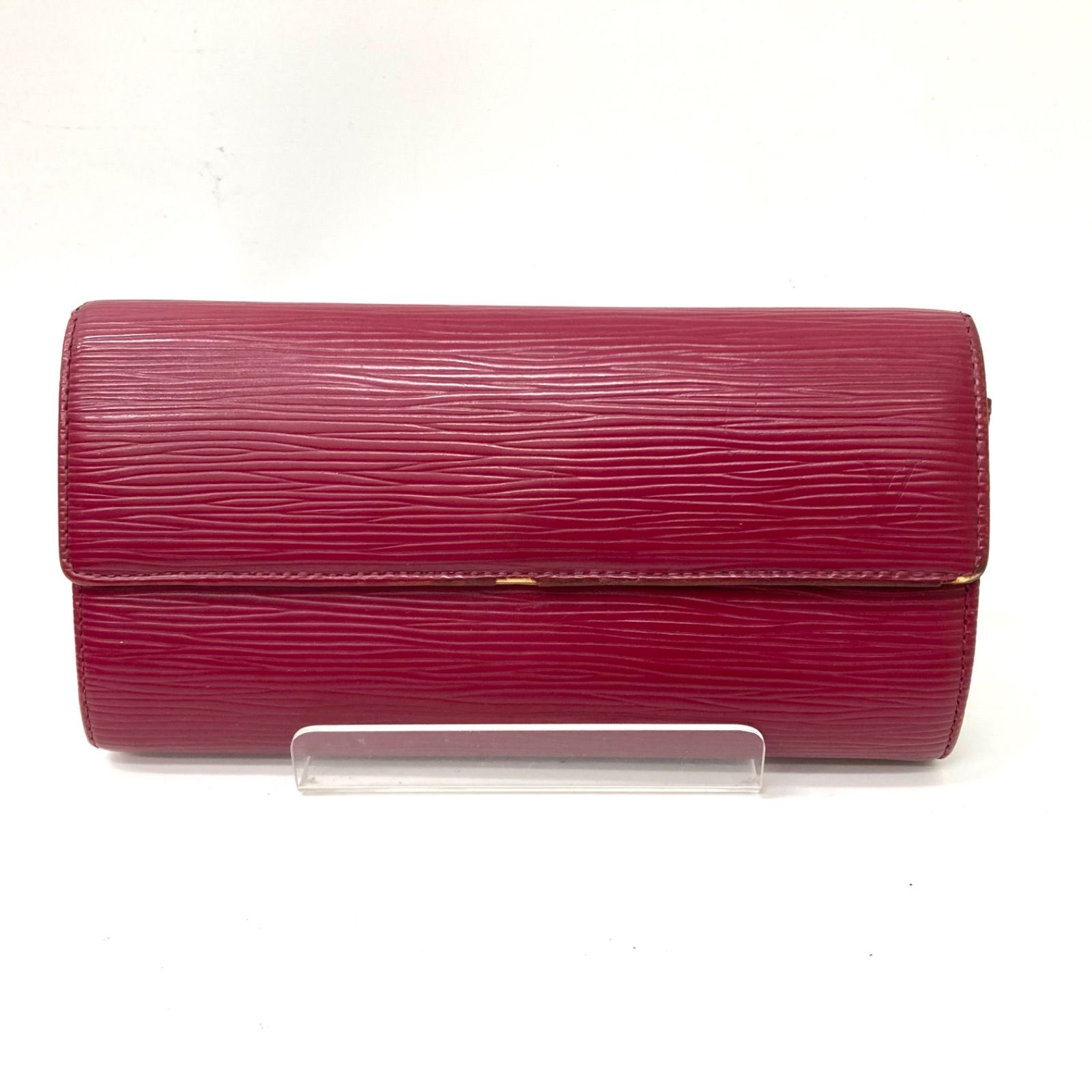 LOUIS VUITTON】ルイヴィトン エピ ポルトフォイユサラ 長財布