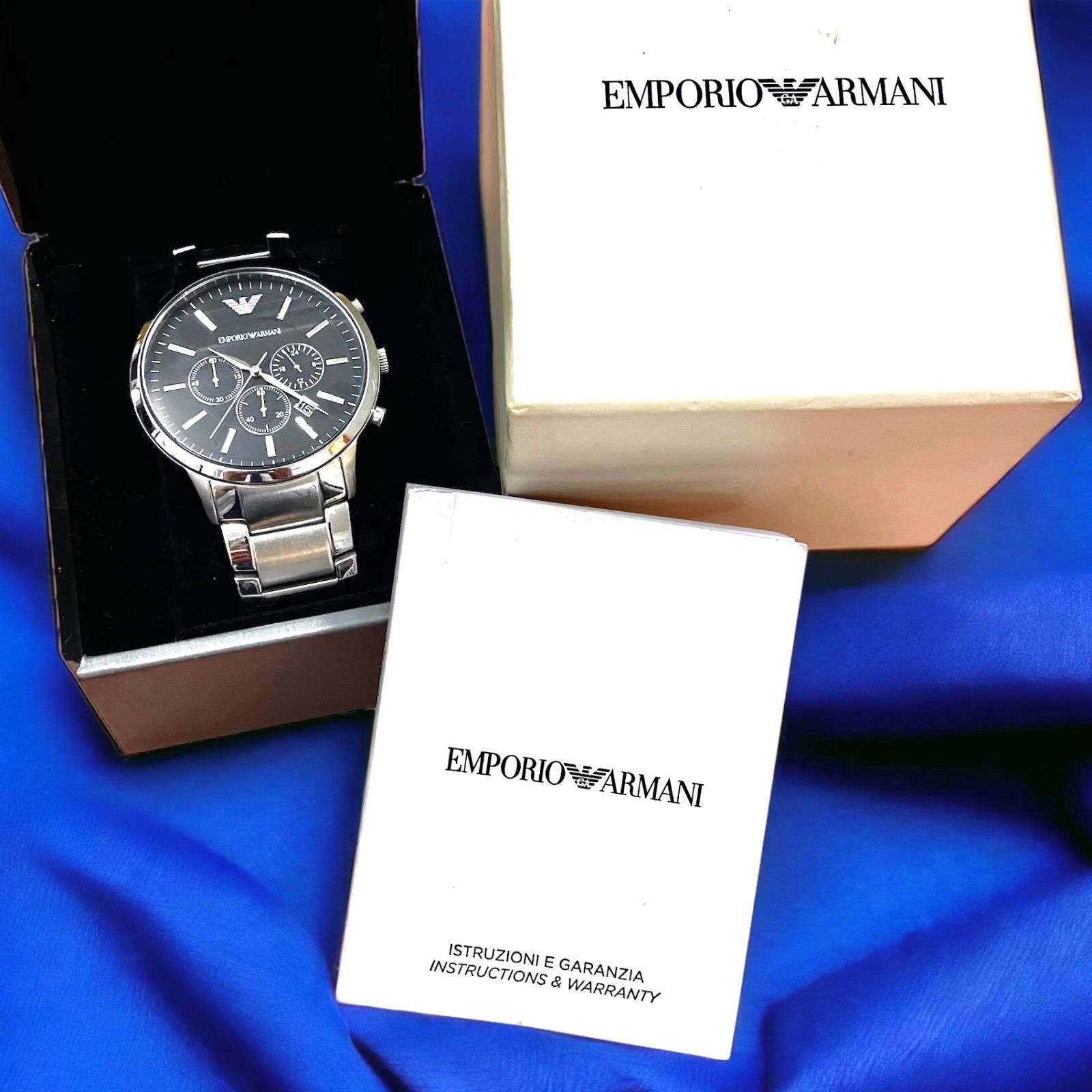 極美品きれいです⭐️EMPORIOARMANI】 エンポリオアルマーニ メンズ 
