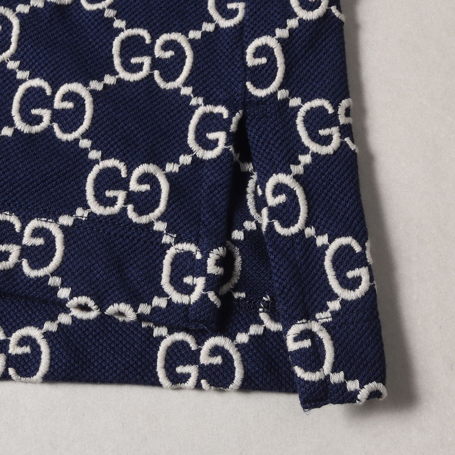 新品 GUCCI グッチ ポロシャツ サイズ:L 現行モデル GGモノグラム