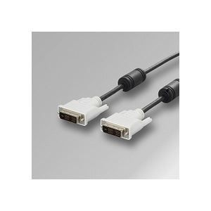 (まとめ) バッファロー ディスプレイケーブル シングルリンク対応 DVI-D24pinオス 2.0m BSDCDS20 1本 【×2セット】