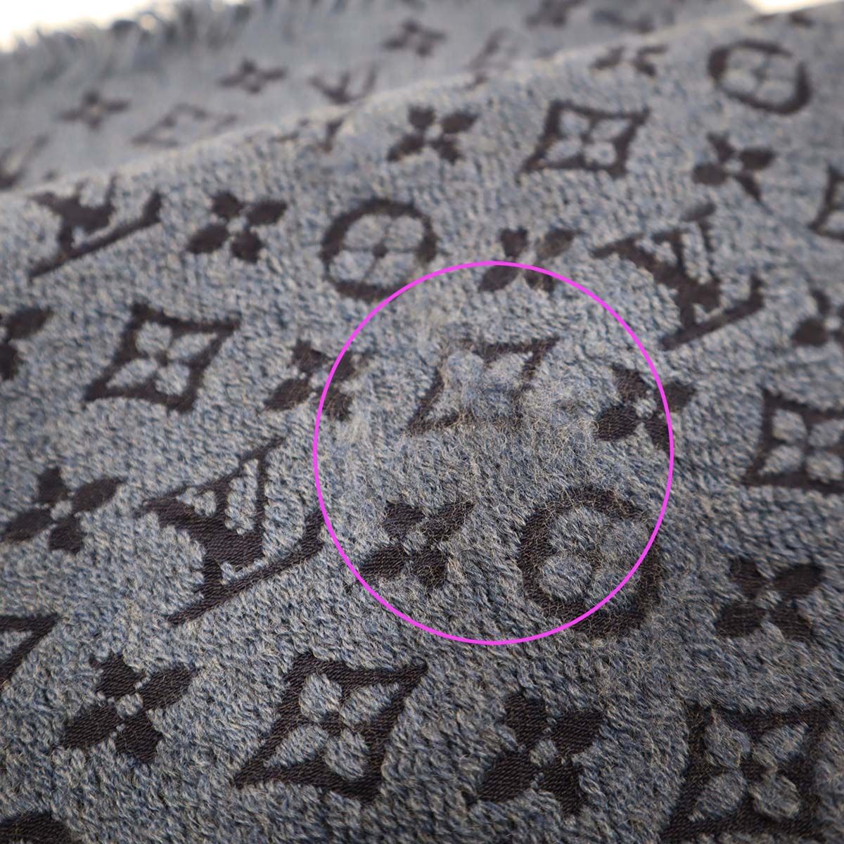 LV マフラー エシャルプ・モノグラム クラシック M78525 防寒