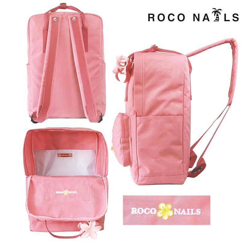 ROCO NAILS ロコネイル スクールバッグ 白 ピンク ロコネイル ROCO