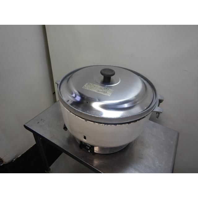 1 2014年製 リンナイ RR-40S1-F-ZE LPガス 4升 炊飯器 W525D481H408mm 14.5kg フッ素加工 9.5ｍｍゴムホース接続 プロパン