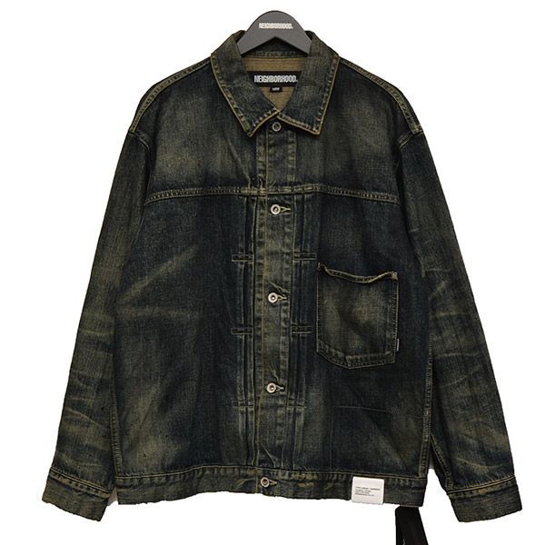 NEIGHBOR HOOD ネイバーフッド 2023AW SAVAGE DENIM TYPE-1 JACKET 