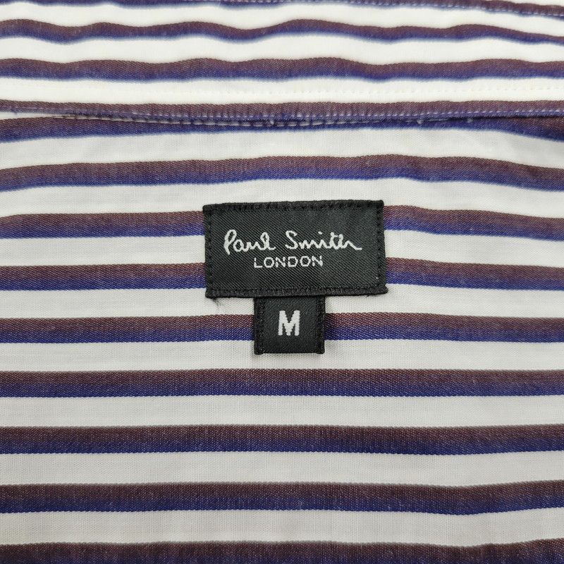 中古品】Paul Smith ポール・スミス LS STRIPE SHIRT PL-CR