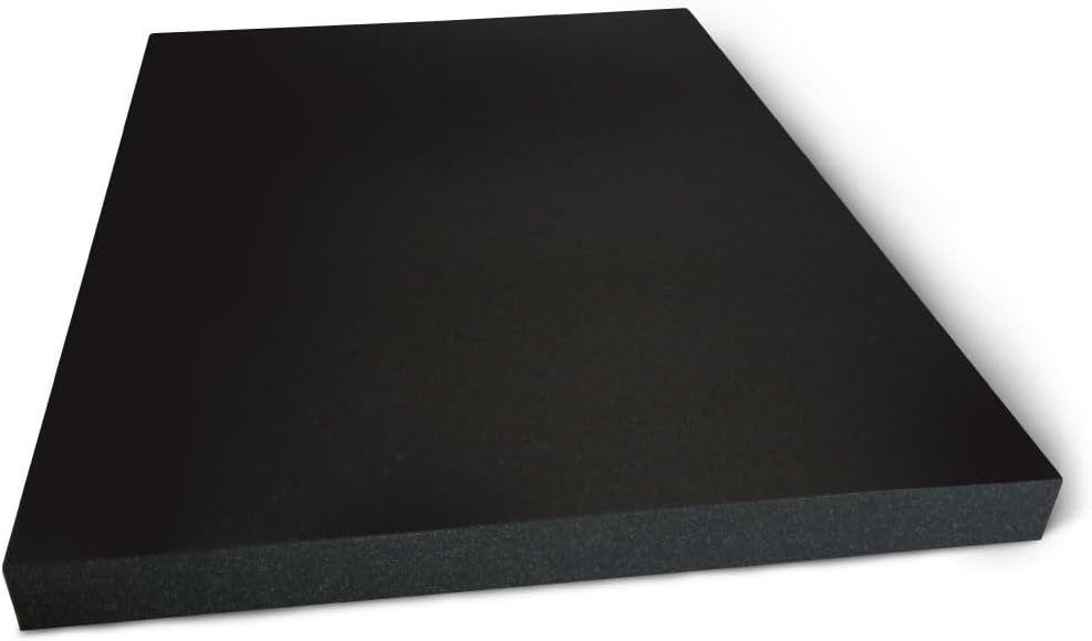 オーディオボード 漆黒のエンペラーブラック 40×30×2.5cm 地上最高クラスの硬度と比重 この石 と この厚み でしか感じられない 音 がある ワンランク上の音 天然石スピーカースタンド スピーカー台 インシュレーター