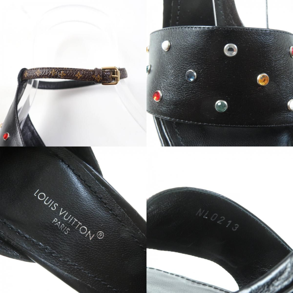 美品☆LOUIS VUITTON ルイヴィトン 23年製 フェイムライン HEELED  