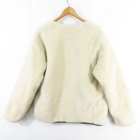 バーバリー　リバーシブルジャンパー BURBERRY (バーバリー) リバーシブル ヴィンテージチェック×無地