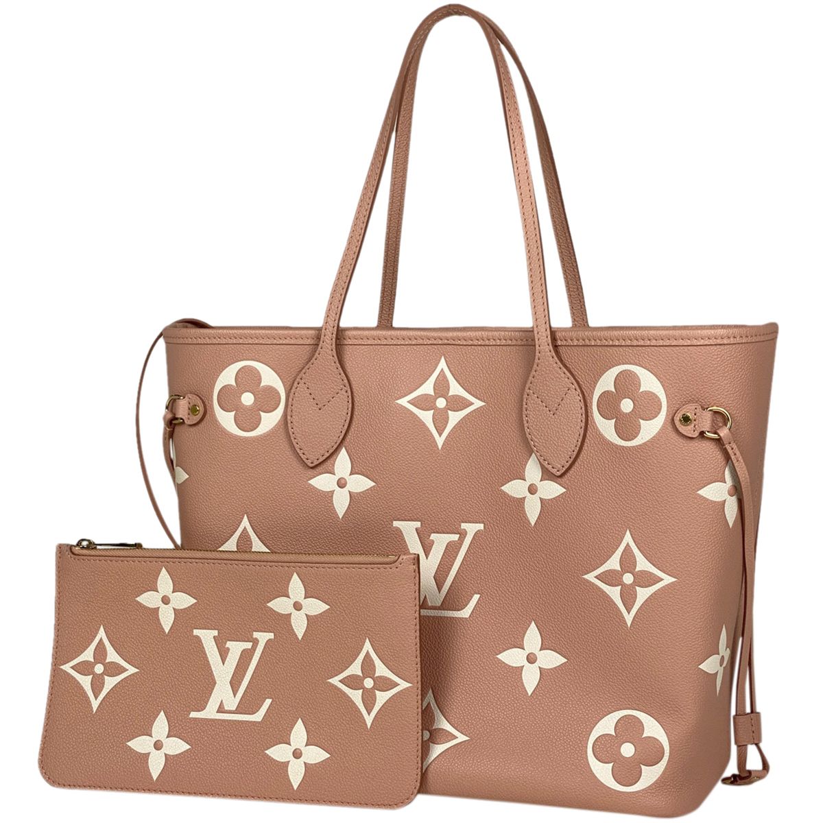 ルイ・ヴィトン Louis Vuitton ネヴァーフル MM 肩掛け ショルダーバッグ トートバッグ モノグラムアンプラント ローズトリアノン(ピンク)  クレーム M46329 レディース 【中古】 - メルカリ