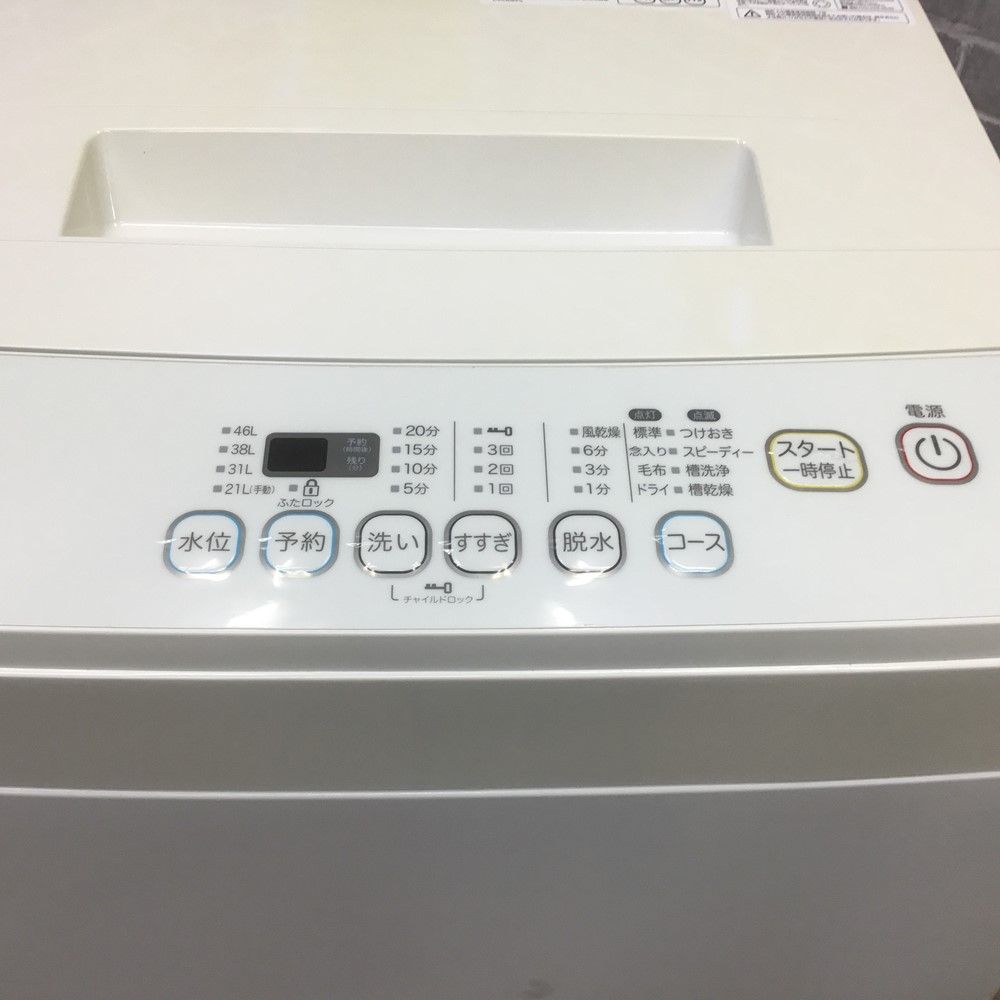 ELSONIC (エルソニック) 2018年製 5.0kg 全自動洗濯機 5.0kg EM-L50S2 2018年製  50Hz／60Hz｜トレファクONLINE