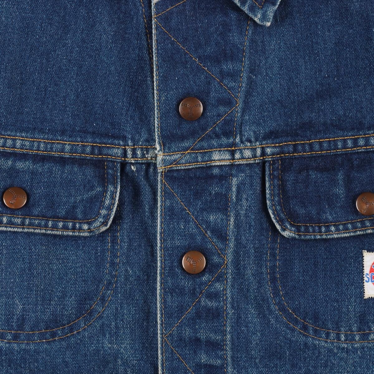 古着 70～80年代 GWG SCRUBBIES デニムジャケット Gジャン カナダ製 