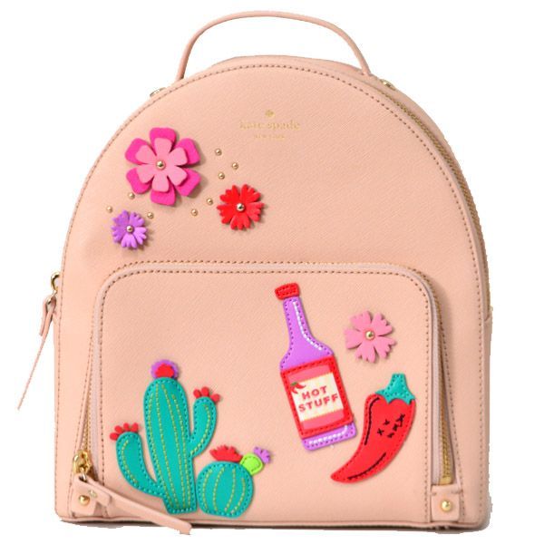 ケイトスペード バッグ katespade コーティングレザー サボテン 
