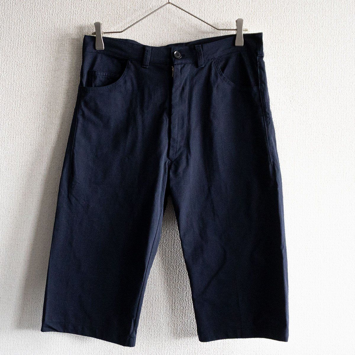 yohji yamamoto POUR HOMME クロップドパンツ メンズ yohji yamamoto