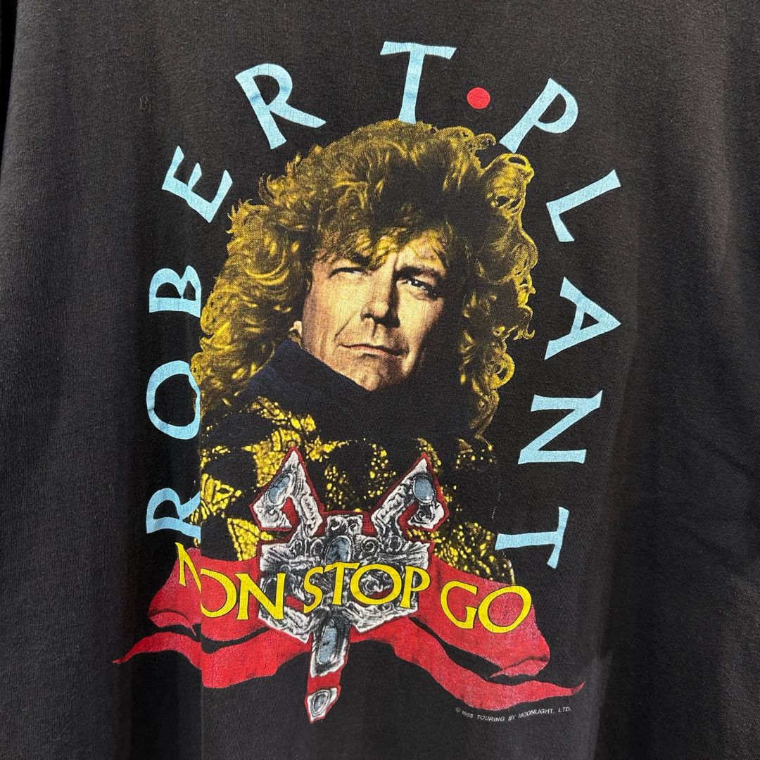 1988年ツアー レッド・ツェッペリン ロバート・プラント Tシャツ 80s ROBERTPLANT プリントTシャツ バンT レッドツェペリン 80年代 1988