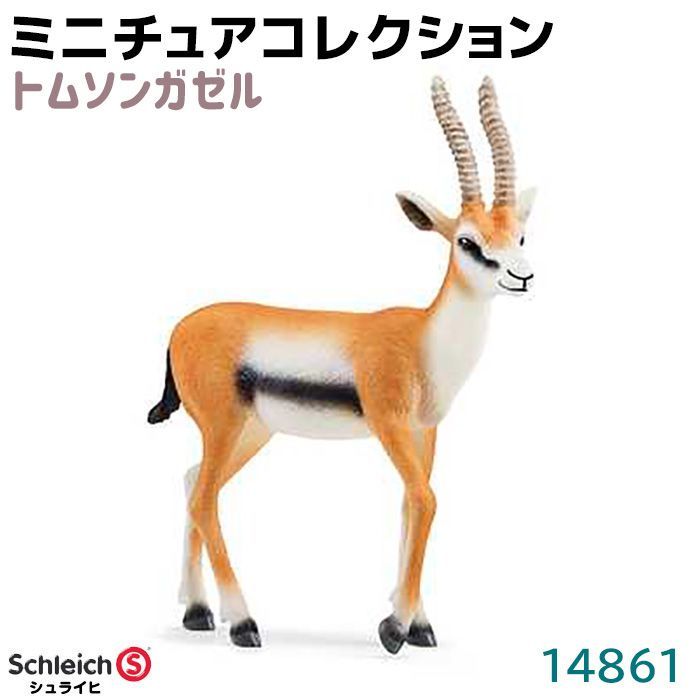 フィギュア トムソンガゼル 14861 Schleich シュライヒ ガゼル ウシ
