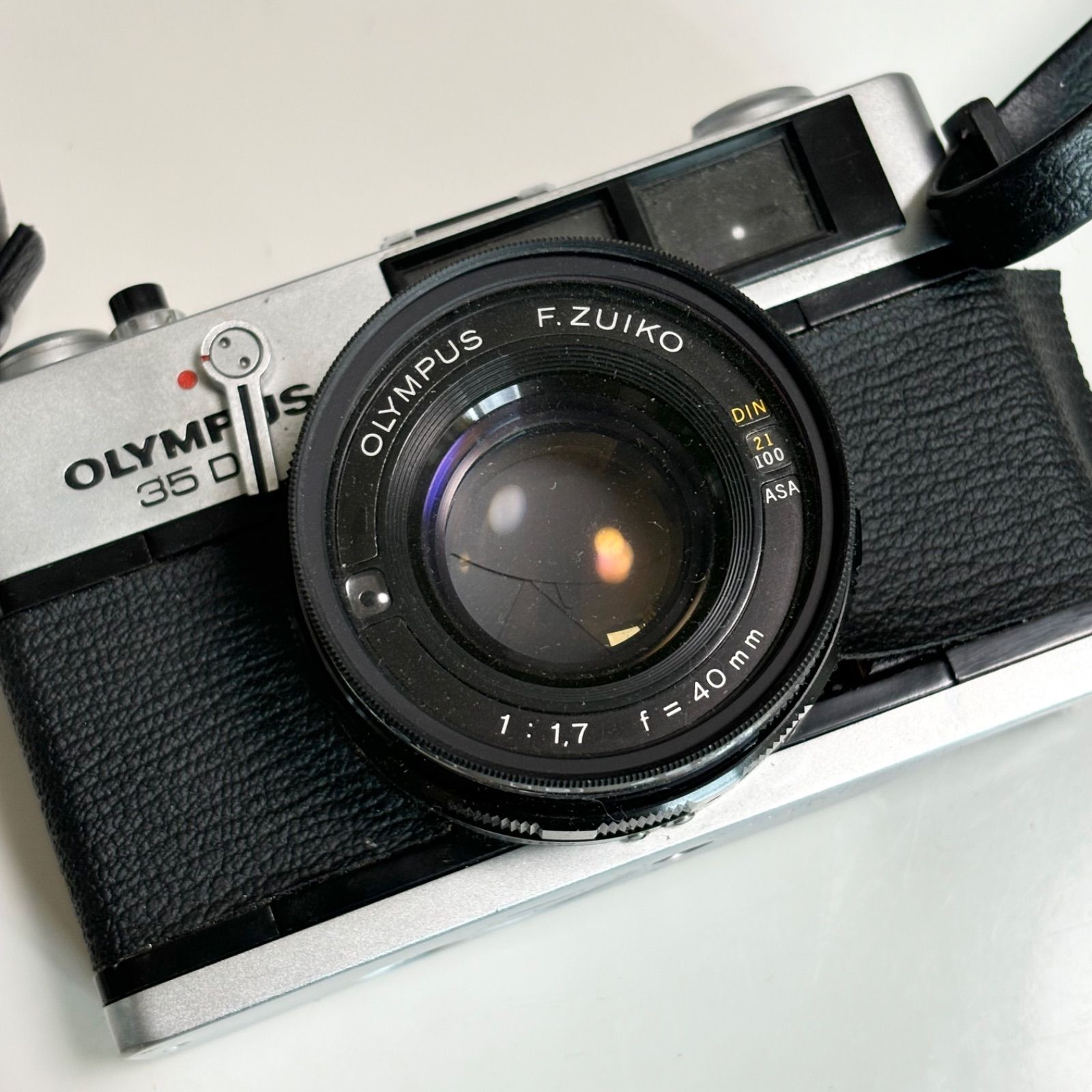 送料無料】OLYMPUS/オリンパス/35DC/後期型/コンパクトフィルムカメラ/1:1.7/40㎜/撮影/写真/ブラック/中古品/動作未確認/ジャンク 品扱い - メルカリ