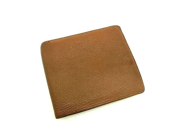 良品　ブルガリ　二つ折り　財布　コローレ　サークルロゴ　金具　ダークブラウン 良品 ブルガリ 二つ折り 財布 コローレ サークルロゴ 金具