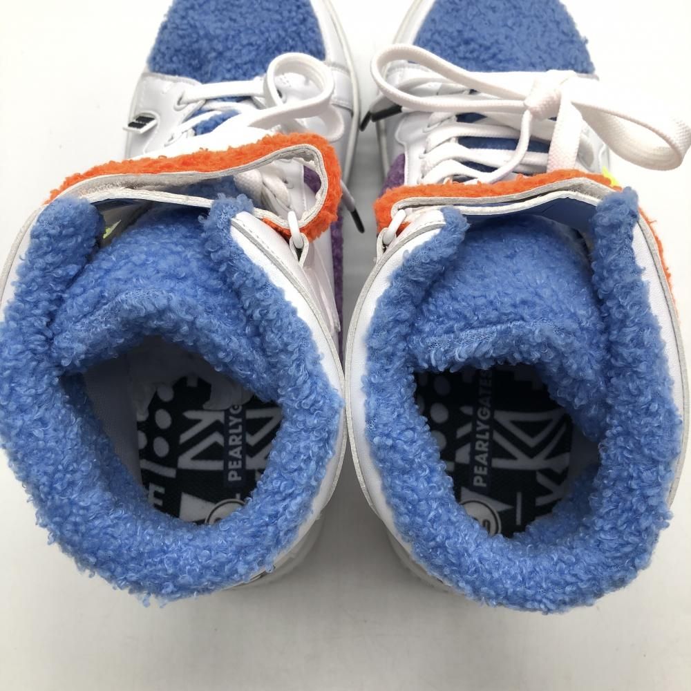 PEARLY GATES - 【新品】パーリーゲイツ ミドルカットゴルフシューズ 白×ライトブルー 053-2292101  メンズ 26.0 ゴルフウェア PEARLY GATES 楽天市場】【新品】パーリーゲイツ ミドルカットゴルフシューズ