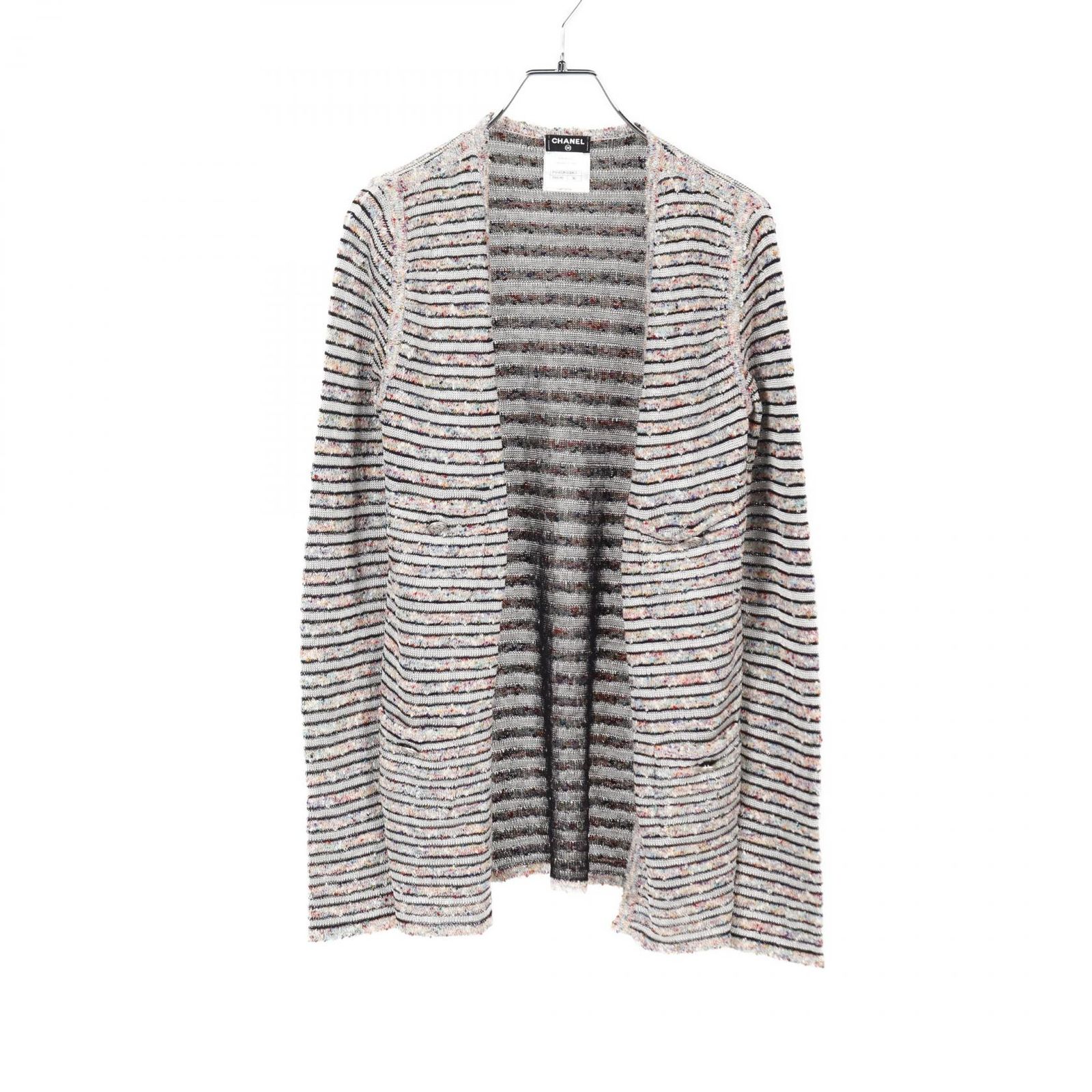 シャネル CHANEL カーディガン P41412K03063 レーヨン コットン カーディガン レディース Used A