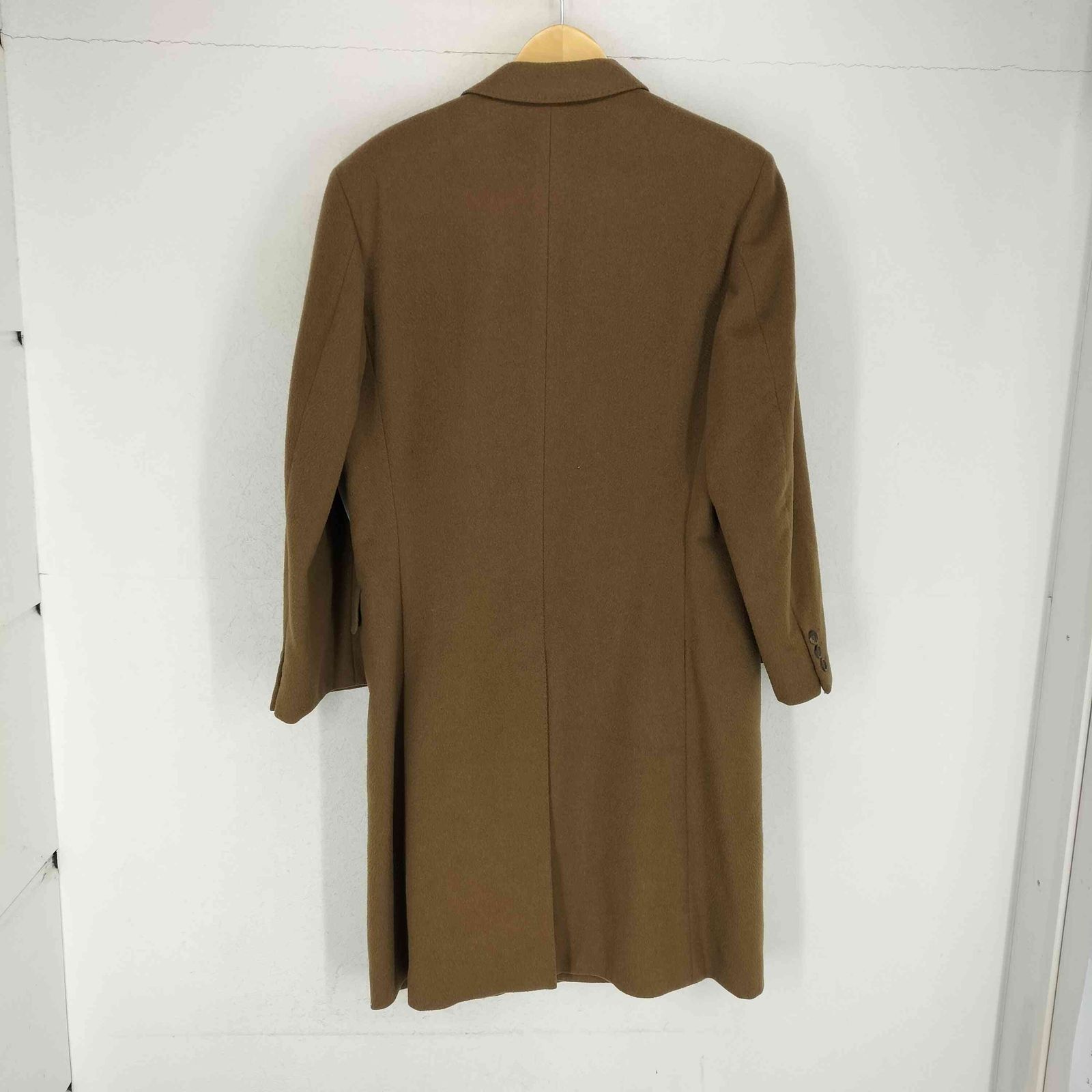 ユーズドフルギ USED古着 ピュアカシミヤチェスターコート PURE  