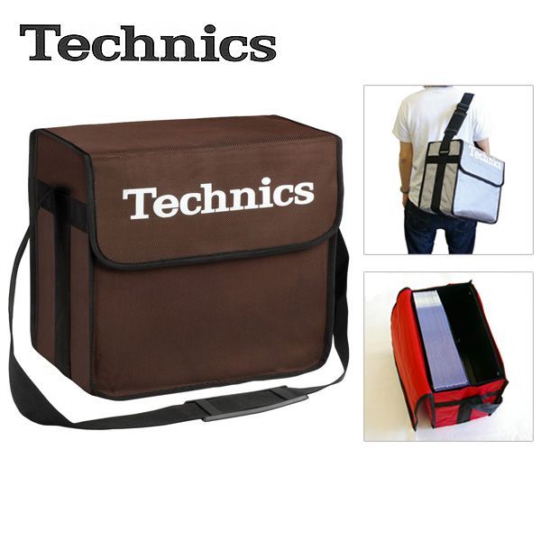 Technics(テクニクス) / DJ Bag (Brown) 【約60枚レコード収納】 DJ