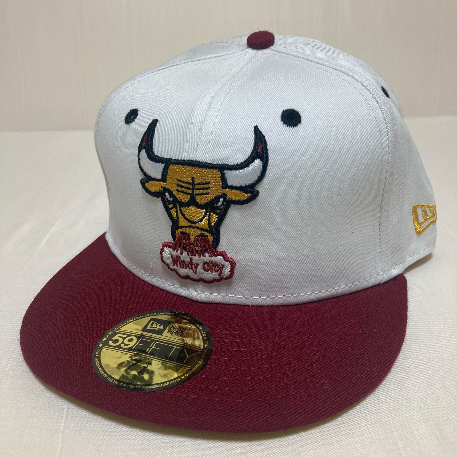 New Era ニューエラ NBA Chicago Bulls シカゴ ブルズ 59FIFTY Fitted キャップ サイズ 71/8