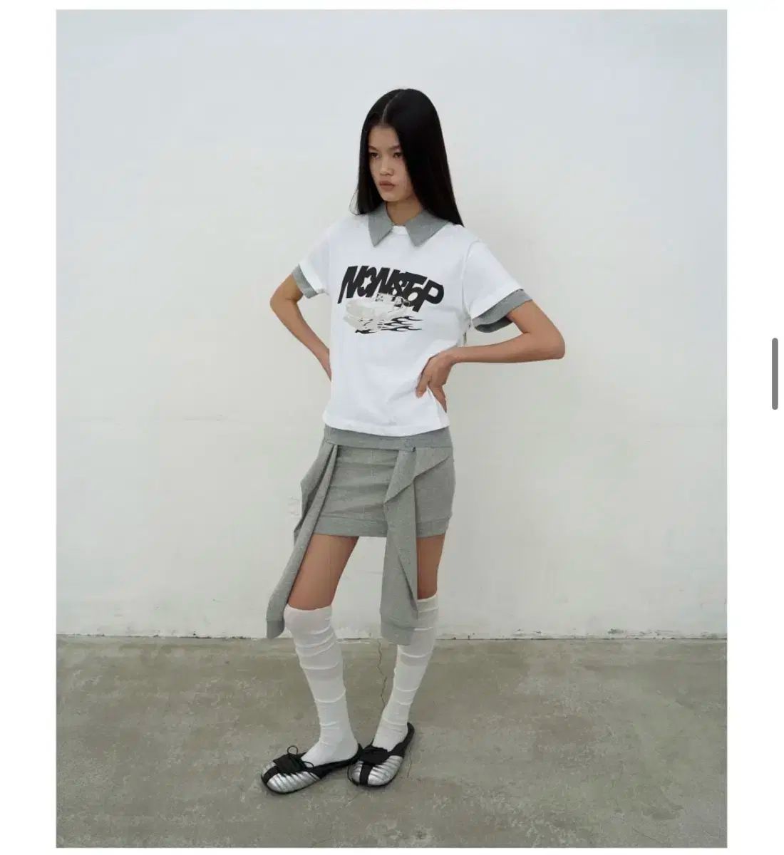  LCDC TM ジャージ ビスチェ トップス 半袖(Tシャツ) Tシャツ カットソー